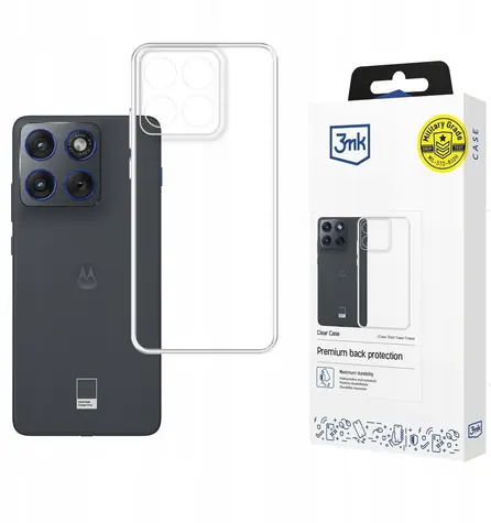 3mk Clear Case čirá / Zadní kryt / pro Motorola Edge 70
