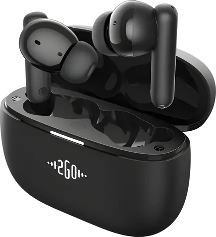 2GO Acoustic Focus černá / True wireless sluchátka / ANC / Bluetooth 5.4 / 5 h