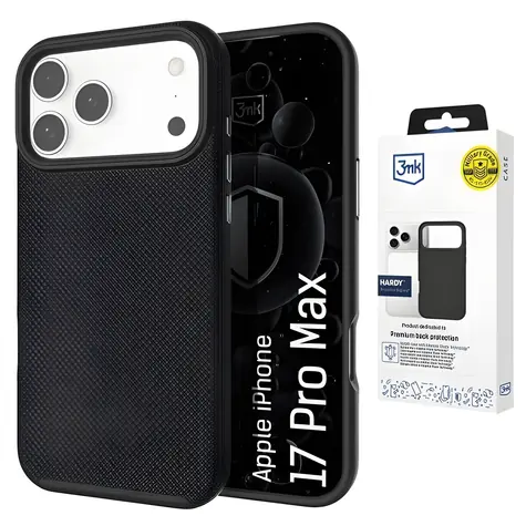 3mk Hardy Shockproof MagCase pro Apple iPhone 17 Pro Max / Pouzdro / MagSafe / odolnost 3 m / vyměnitelná tlačítka