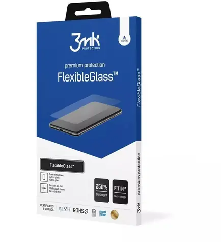 3mk FlexibleGlass pro Poco X8 Pro Max / Hybridní sklo / Zesílení 250 % / 7H / Antibakteriální