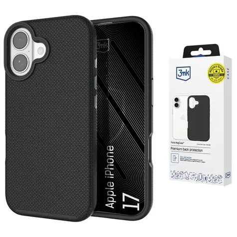 3mk Fortis MagCase / Ochranný kryt / pro Apple iPhone 17 / MagSafe / Military Grade