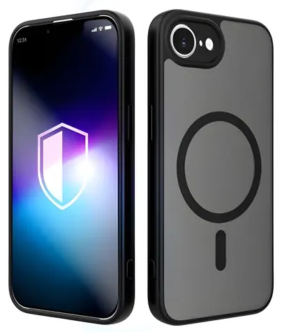 3mk Misty MagCase černá / Ochranný kryt / Apple iPhone 16E / iPhone 17E / MagSafe