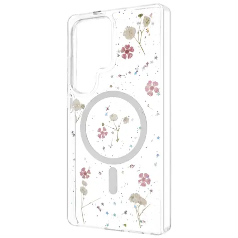 FIXED MagBloom Blush Plum / Zadní kryt / Samsung Galaxy S25 Ultra / MagSafe
