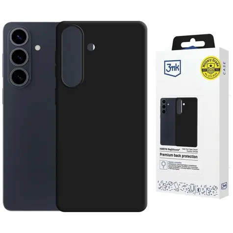 3mk Hardy MagSilicone černá / Zadní kryt / Samsung Galaxy S26 / MagSafe