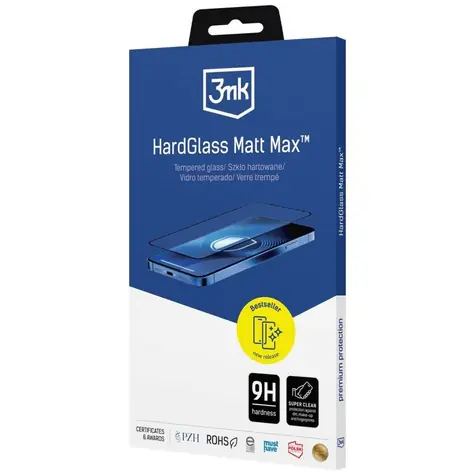 3mk HardGlass Matt Max pro Samsung Galaxy S26 Ultra / Ochranné sklo / matné / 9H