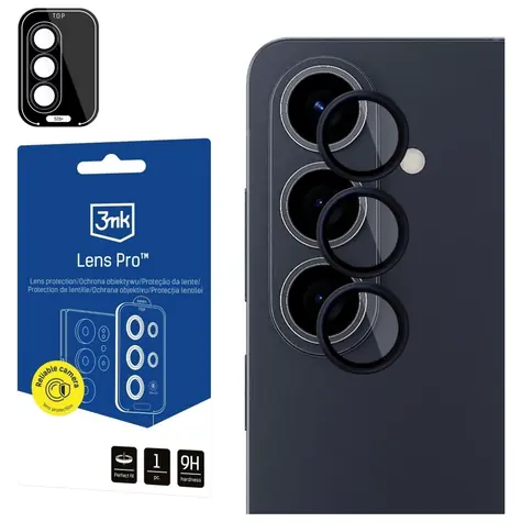 3mk Lens Protection Pro černá / Sklo na fotoaparát / Samsung Galaxy S26+ / 9H