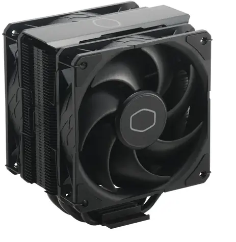 Cooler Master Hyper 212 Black X Duo černá / Chladič procesoru / 2x 120mm / 32.8 dB(A) / 70.7 CFM / AMD + Intel