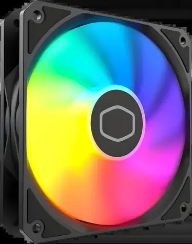 Cooler Master MasterFan MF120 Lite ARGB černá / Ventilátor / 120 mm / Sleeve Bearing / max. 30 dB / 70,5 CFM / 4-pin PWM