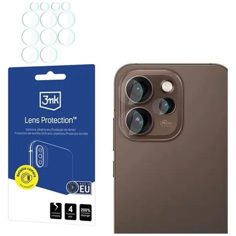 3mk Lens Protection / Sklo na fotoaparát / Oppo Reno 15 Pro Max 5G (CPH2811) / 6H / 0,16 mm