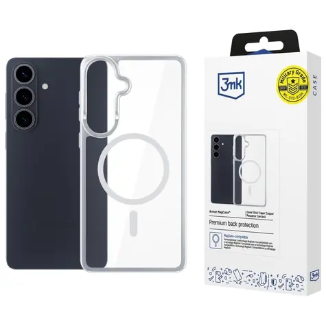 3mk Armor MagCase / Zadní kryt / pro Samsung Galaxy S26+ / MagSafe / Military Grade