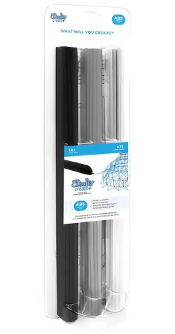 3Doodler Essentials ABS / Náplň pro 3D pero / 3 mm / 75 ks / 3 barvy