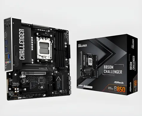 ASRock B850M Challenger / AMD B850 / DDR5 / SATA III / USB 3.2 / 2.5GLAN / sc.AM5 / mATX
