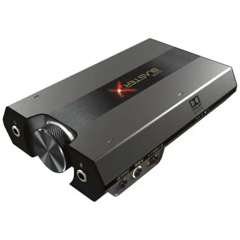 Creative Sound BlasterX G6 / Zvuková karta / externí / 7.1 / USB-C