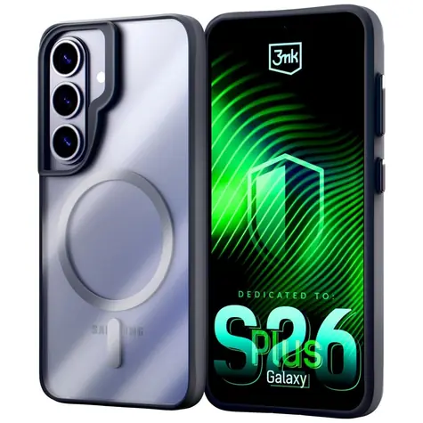 3mk Satin Armor MagCase / Zadní kryt / Samsung Galaxy S26+ / MagSafe / Military Grade