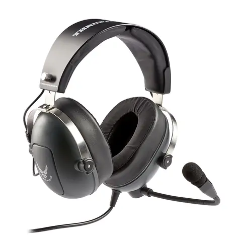 Thrustmaster T.Flight U.S. Air Force Edition DTS černá / Herní sluchátka / DTS Headphone:X / 50 mm / drátová 3,5 mm