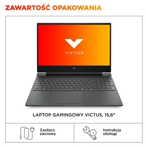 HP Victus 15-fb3231nw stříbrná / Notebook / 15.6
