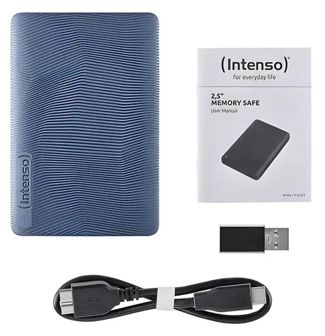 Intenso 1TB modrá / Externí disk / 2.5