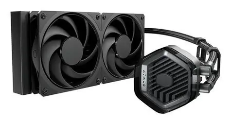 Cooler Master MasterLiquid 360 Atmos Stealth černá / Vodní chladič / 3x 120mm / 30 dB / 2400 RPM / 75.2 CFM