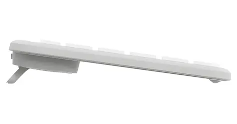 Logitech Signature Slim K950 bílá / Klávesnice / bezdrátová / Bolt & BT 5.1 / podsvícení / numerická klávesnice / DE