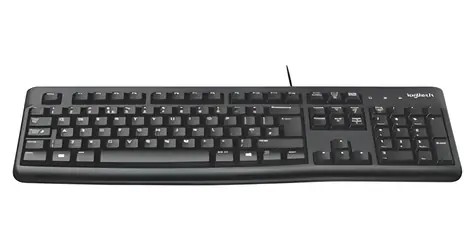 Logitech K120 černá / Klávesnice / USB / Italian layout