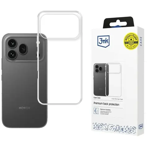 3mk Clear Case čirá / Ochranný kryt / Honor 600 Pro 5G
