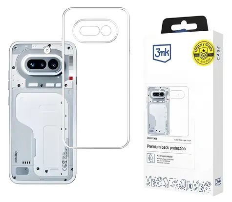 3mk Clear Case / Ochranný kryt / Nothing Phone (4a) / průhledný / Military Grade