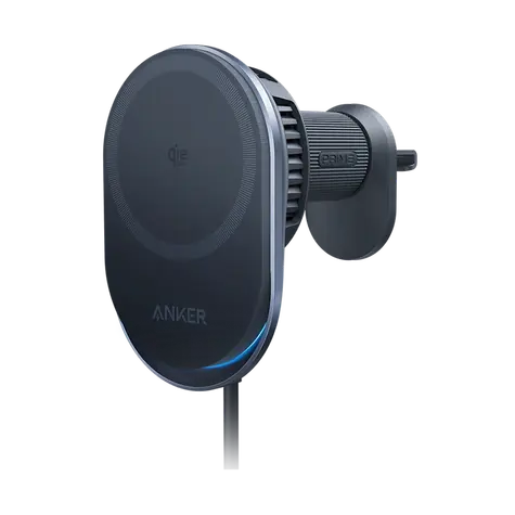 Anker Prime černá / Držák do auta s bezdrátovým nabíjením / Qi / 25W / do mřížky