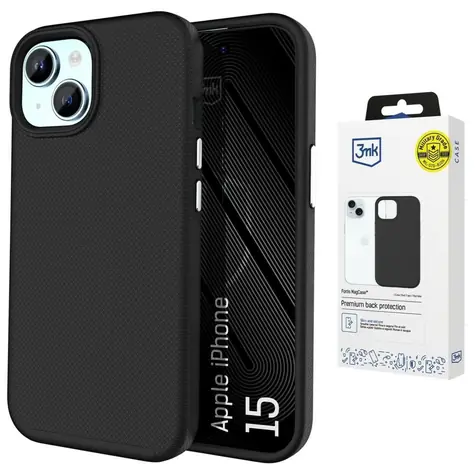 3mk Fortis MagCase / Ochranný kryt / Apple iPhone 15 / MagSafe / Military Grade