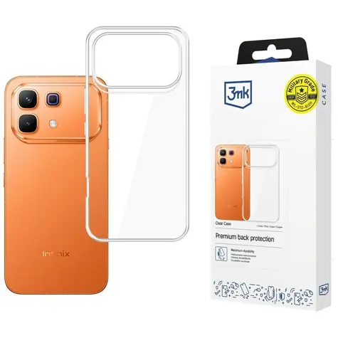3mk Clear Case / Ochranný kryt / Infinix Note 60 Pro / průhledný / Military Grade
