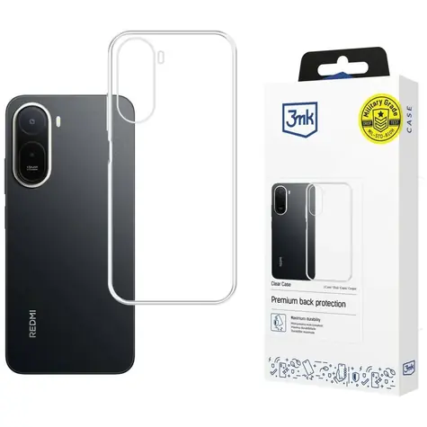 3mk Clear Case čirá / Zadní kryt / Xiaomi Redmi A7 Pro