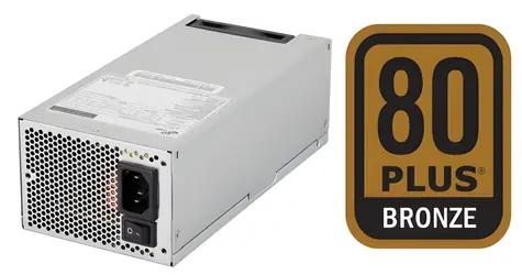 Fortron FSP500-50WCB / Napájecí zdroj / 2U / 500 W / 80PLUS Bronze / aktivní PFC