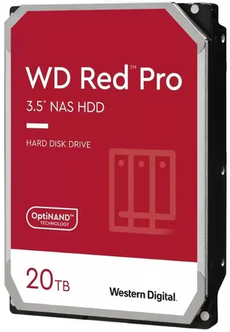 WD Red Pro WD202KFGX 20TB / HDD / 3.5