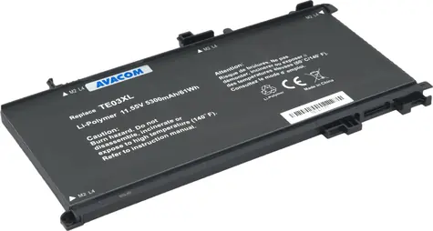 AVACOM baterie HP Omen 15-ax, Pavilion 15-bc TE03XL / Baterie pro notebook / Li-Pol / 11,55 V / 5300 mAh / 61 Wh