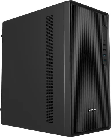 Fortron FSP S120-B černá / Skříň počítače / Micro ATX / Mini-ITX / bez zdroje / 2× USB 3.0 / 1× 120 mm