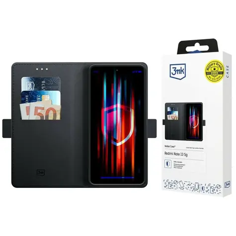 3mk Wallet Case pro OnePlus 15 5G / Pouzdro / 3 kapsy na karty / Magnetická klapka / Stojan / Military Grade