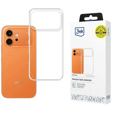 3mk Clear Case čirá / Ochranný kryt / Honor 600 5G
