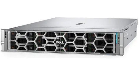 Dell PowerEdge R570 / Rack server 2U / Xeon 6517P / 32GB DDR5 / 2x 960GB SATA / H965i / iDRAC9 Ent. 17G / 2x 1100W / 3Y