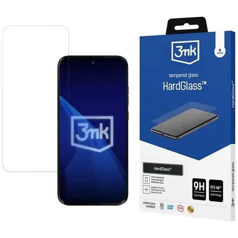 3mk HardGlass pro Motorola Moto G67 / Tvrzené sklo / 9H / Anti-Crash / 0,3 mm / 2,5D