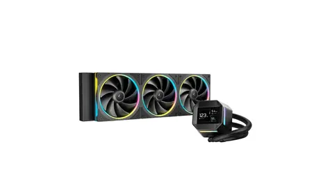 DEEPCOOL LM360 ARGB černá / AIO vodní chladič CPU / 3x 120mm / 2.4