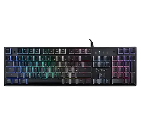 A4tech Bloody S510R černá Red Switch / Herní klávesnice / mechanická / pudding / USB / CZ