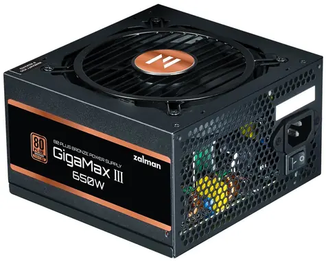 Zalman ZM650-GV3 / Zdroj / 650W / ATX 3.0 / semi-modulární / 80 Plus Bronze