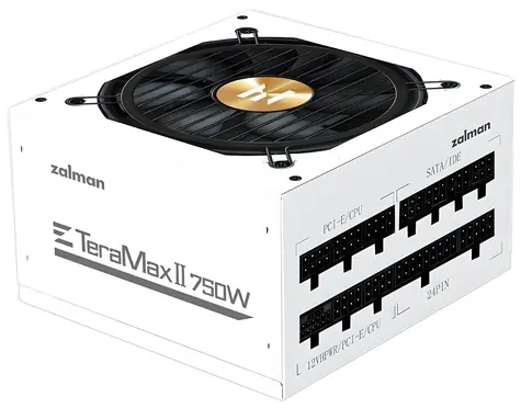 Zalman ZM750-TMX2 bílá / Zdroj ATX / 750W / 80 Plus Gold / plně modulární / ATX 3.0