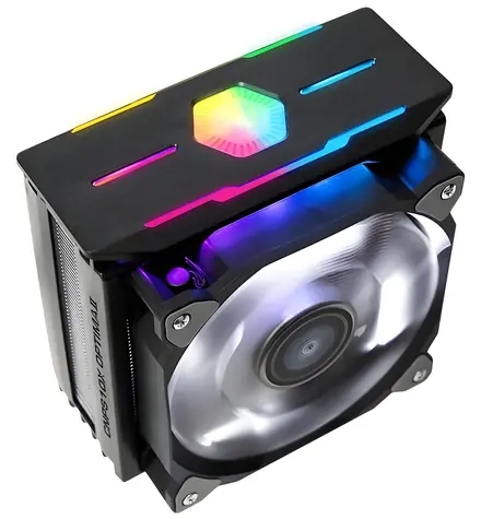 ZALMAN CNPS10X Optima II černá / Chladič CPU / 120mm RGB PWM fan / heatpipe / Intel + AMD
