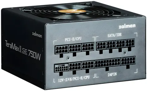 Zalman ZM750-TMX2 SE černá / Zdroj / 750W / ATX3.1 / 80+ Gold / modulární / active PFC