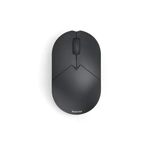 Hama WM-150 černá / Bezdrátová optická myš / tichá / 3 tlačítka / 2,4 GHz / mini