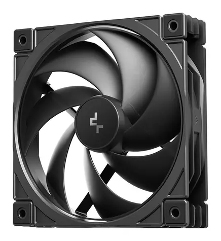 Deepcool FD12 V2 černá / Ventilátor / 120mm / 500–2500 RPM / 35,66 dB(A) / 4-pin