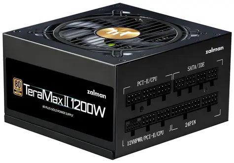 Zalman ZM1200-TMX2 / Zdroj / 1200W / ATX 3.0 / Active PFC / 80+ Gold / Modulární