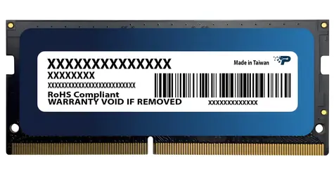 Patriot Core Series 8GB / Operační paměť / SO-DIMM / DDR5 / 5600 MT/s / CL46 / 1,1V