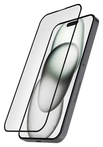 Hama Extreme Protect pro Apple iPhone 15 průhledná / Ochranné sklo na displej / D3O® / 0,33 mm / 10H