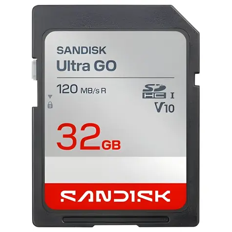 SanDisk Ultra GO SDHC 32 GB / Paměťová karta SD / 120 MB/s